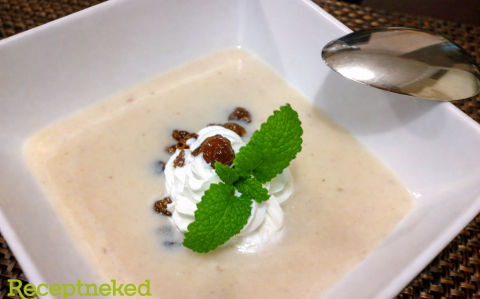 Édes gesztenyekrémleves